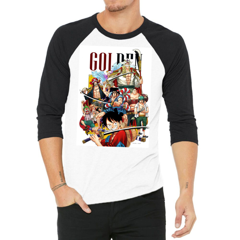 Luffy Roger One Piece 3/4 Sleeve Shirt | Artistshot