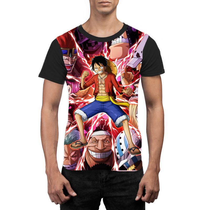 Luffy Supernovas One Piece Graphic T-shirt | Artistshot