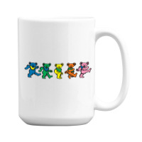 Grateful Bears 15 Oz Coffee Mug | Artistshot