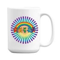 Grateful Rainbow 15 Oz Coffee Mug | Artistshot