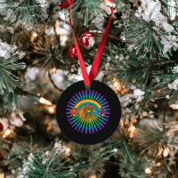 Grateful Rainbow Ornament | Artistshot