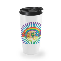 Grateful Rainbow Travel Mug | Artistshot