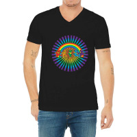 Grateful Rainbow V-neck Tee | Artistshot