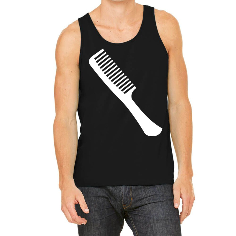 Barber Hairdresser Comb Hair Cutting Funny Tank Top | Artistshot