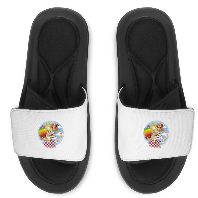 Grateful Rainbow Hair Slide Sandal | Artistshot