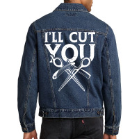 Ill Cut You Travel Men Denim Jacket | Artistshot