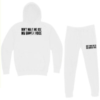 Dont Make Me Use My Banker Voice 70s Hoodie & Jogger Set | Artistshot