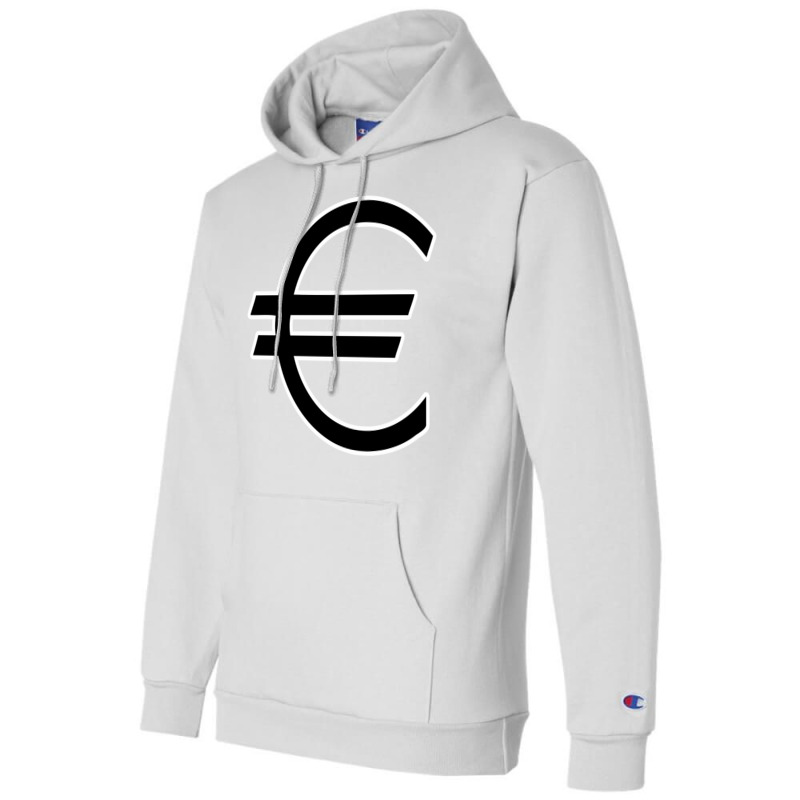 Euro Symbol Nostalgia Champion Hoodie by civilisalatis | Artistshot