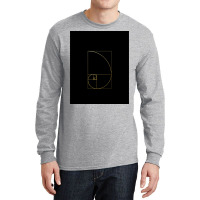 Fibonacci Golden Ratio Gold Spiral Sacred Geometry Long Sleeve Shirts | Artistshot