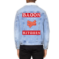 Bacon Is The Duct Tape Of The Kitchen Funny Bbq De Unisex Sherpa-lined Denim Jacket | Artistshot