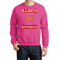 Bacon Is The Duct Tape Of The Kitchen Funny Bbq De Crewneck Sweatshirt | Artistshot