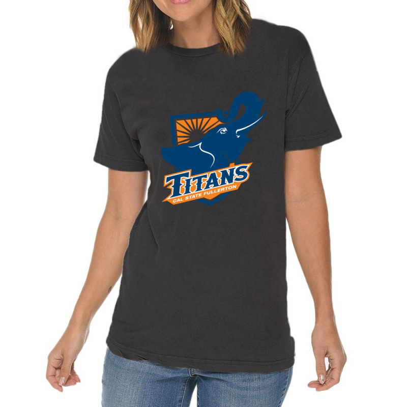 Cal-state-fullerton-titans Vintage T-shirt | Artistshot