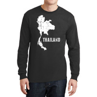 Thailand Map T Shirt Long Sleeve Shirts | Artistshot