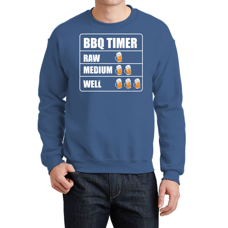 20200715 Bbq Timer Stars Crewneck Sweatshirt by strosesimonsf | Artistshot