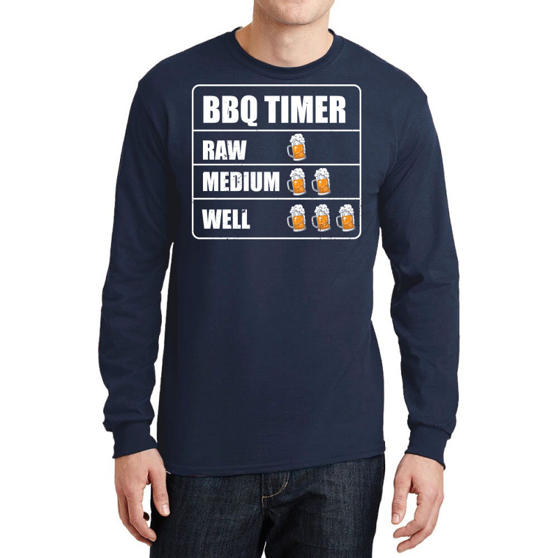 20200715 Bbq Timer Stars Long Sleeve Shirts by strosesimonsf | Artistshot