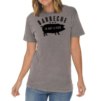 Barbecue Is Not A Verb Funny Southern Food Pork Bb Vintage T-shirt | Artistshot