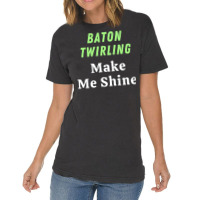 Baton Twirling Gift Vintage T-shirt | Artistshot