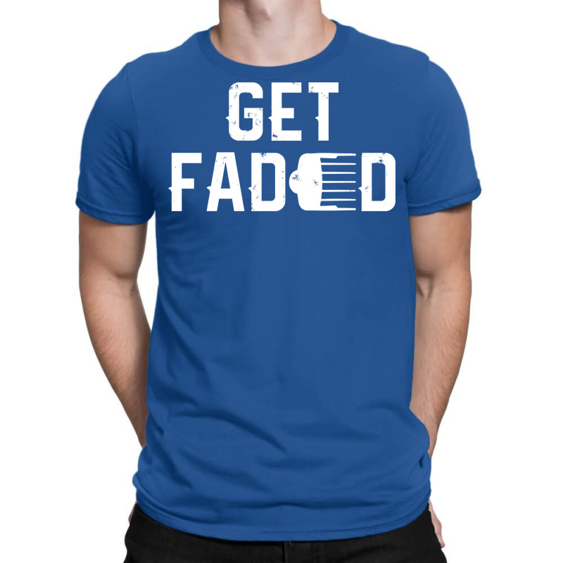 Get Faded Barber Haircut Fade Razor Trimmer Gift M T-Shirt by niventriskao | Artistshot