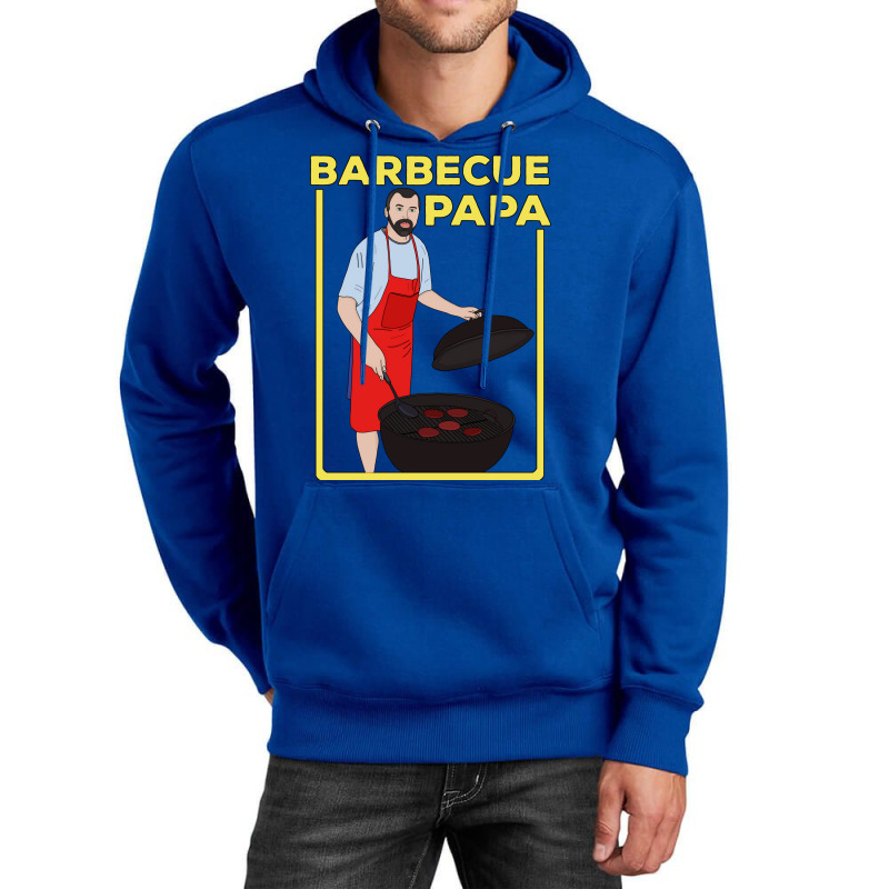 Barbecue Papa Quote Unisex Hoodie by strosesimonsf | Artistshot