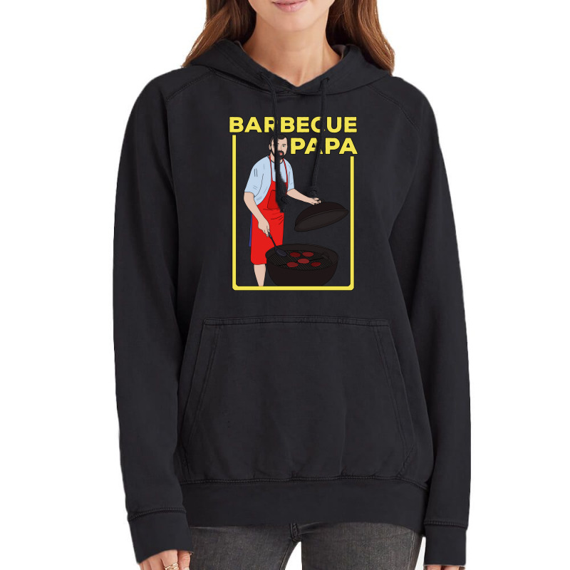 Barbecue Papa Quote Vintage Hoodie by strosesimonsf | Artistshot