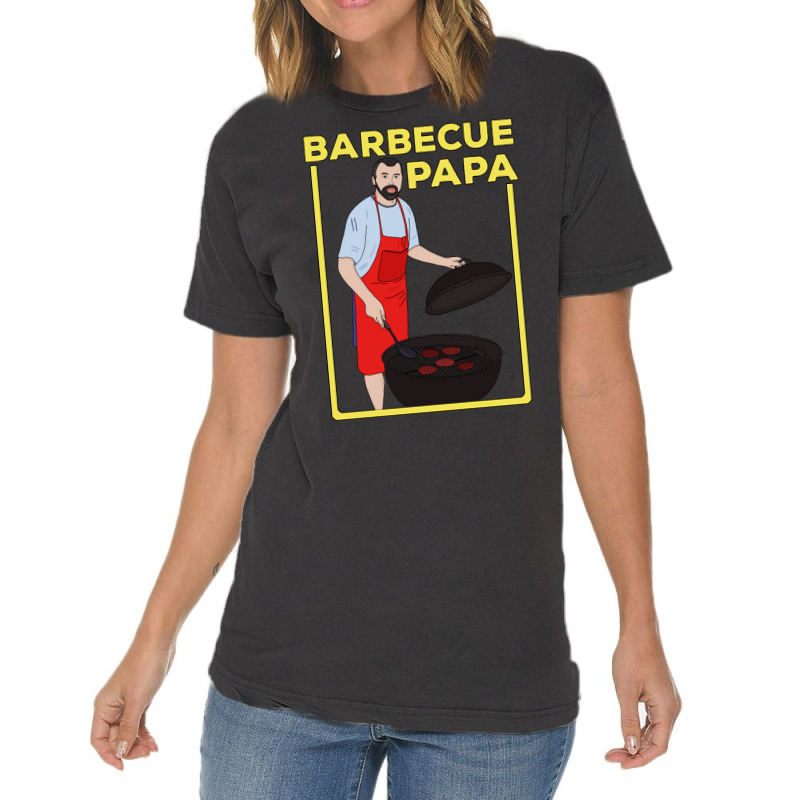 Barbecue Papa Quote Vintage T-Shirt by strosesimonsf | Artistshot