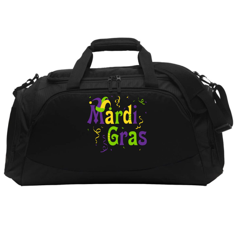 Mardi Gras Costume Party Long Sleeve T Shirt Active Duffel | Artistshot