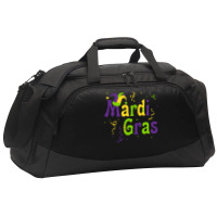 Mardi Gras Costume Party Long Sleeve T Shirt Active Duffel | Artistshot