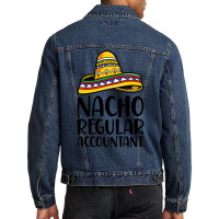 Nacho Regular Accountant Cool Men Denim Jacket | Artistshot