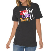 Baton Twirling Love Live Twirl It Vintage T-shirt | Artistshot