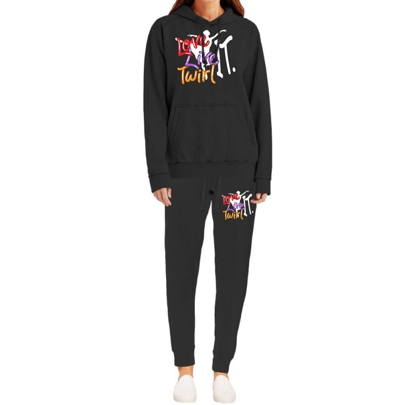 Baton Twirling Love Live Twirl It Hoodie & Jogger set by strosesimonsf | Artistshot