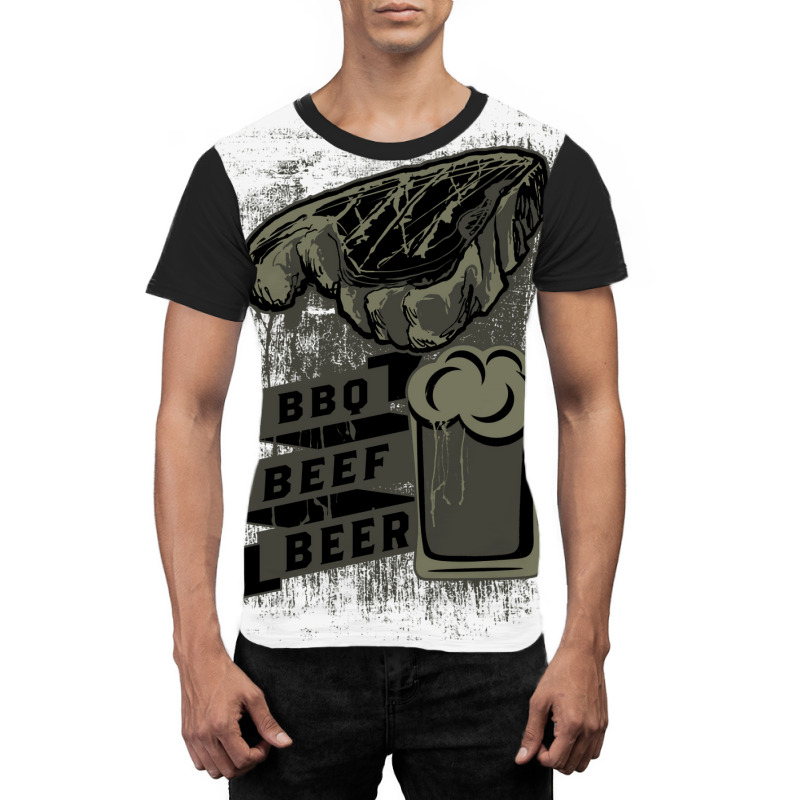 Bbq Beef Beer Nostalgia Graphic T-shirt by strosesimonsf | Artistshot