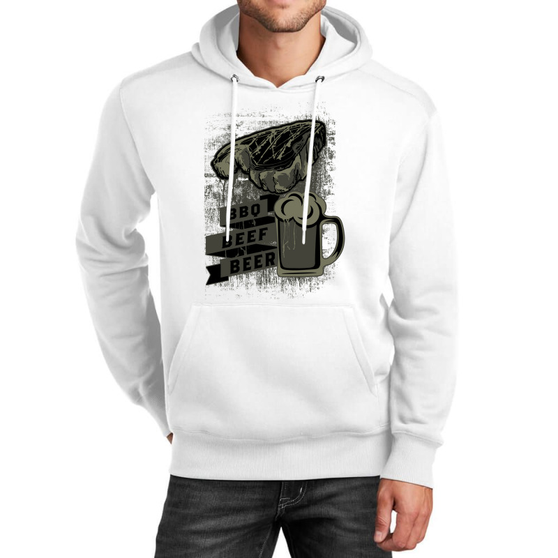 Bbq Beef Beer Nostalgia Unisex Hoodie by strosesimonsf | Artistshot