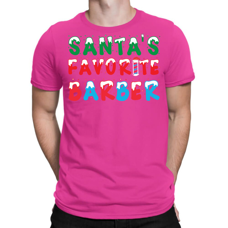 Santas Favorite Barber Christmas Holiday Gift Gift T-shirt | Artistshot