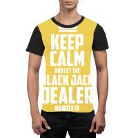 Croupier Casino Black Jack Dealer Banker Love Graphic T-shirt | Artistshot