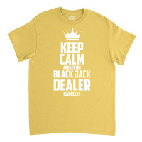 Croupier Casino Black Jack Dealer Banker Love Classic T-shirt | Artistshot