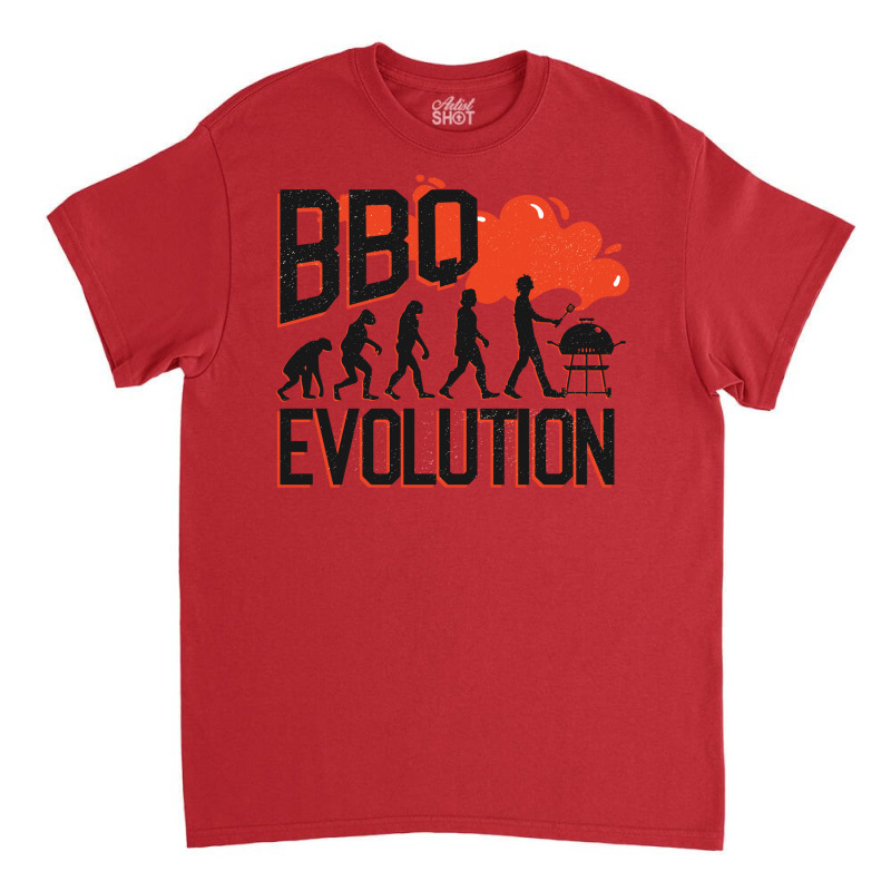 Bbq Evolution Grill Barbecue Kochen Mann Vater Boy Classic T-shirt by strosesimonsf | Artistshot