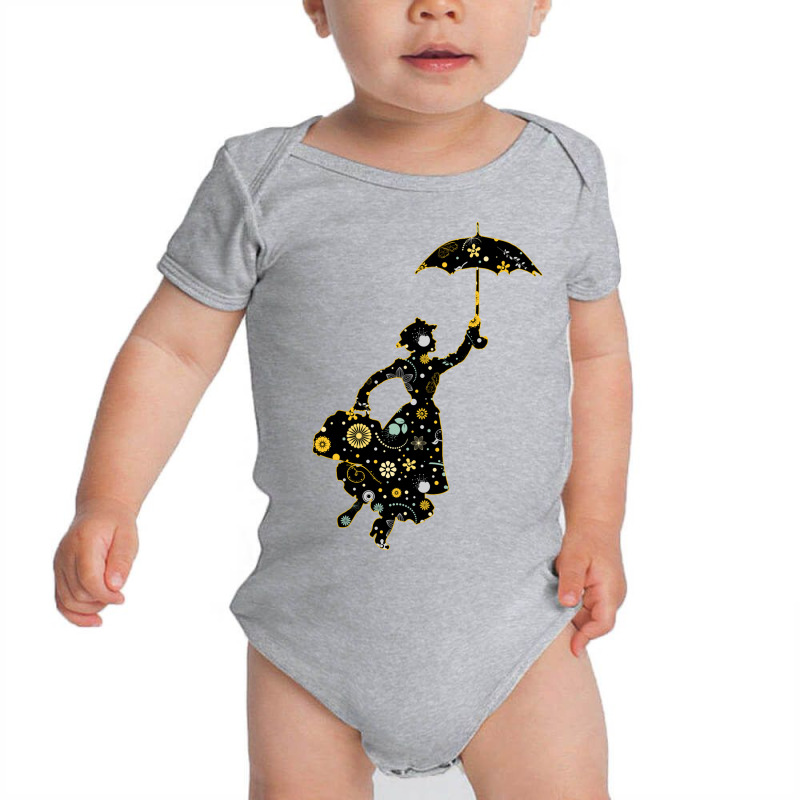 Mary Poppins Baby Bodysuit by William L Barclay | Artistshot