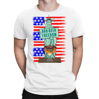 Bbq Beer Freedom Liberty Trending T-shirt | Artistshot