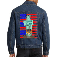 Bbq Beer Freedom Liberty Trending Men Denim Jacket | Artistshot