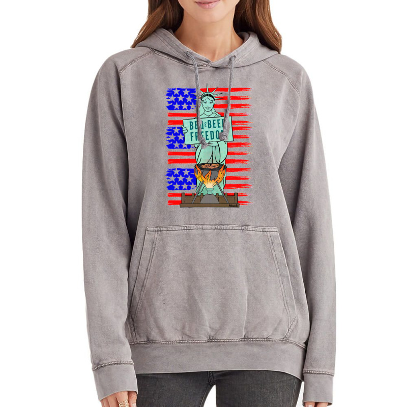 Bbq Beer Freedom Liberty Trending Vintage Hoodie by strosesimonsf | Artistshot