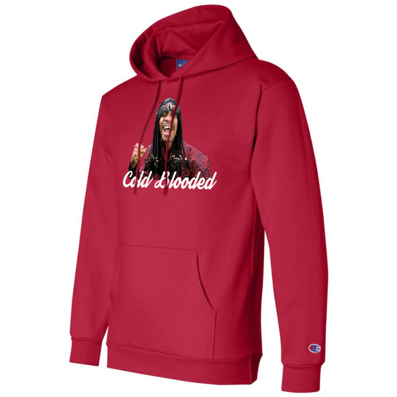 Cold Blooded Champion Hoodie by cujiaouridap | Artistshot