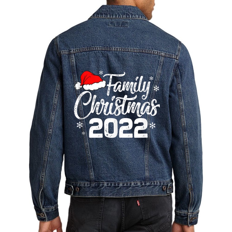 Family Matching Costume Family Christmas 2022 Xmas Men Denim Jacket | Artistshot