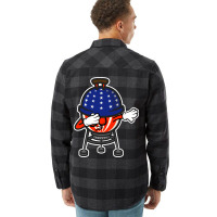 Dabbing Usa Bbq Grill Tumblr Flannel Shirt | Artistshot