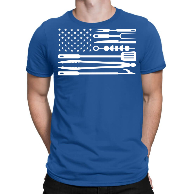 Bbq Flag Aesthetic T-Shirt by strosesimonsf | Artistshot