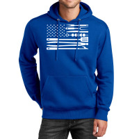 Bbq Flag Aesthetic Unisex Hoodie | Artistshot