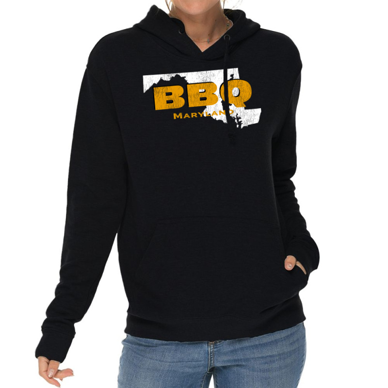 Bbq Maryland Get Your Grill On Perfect Bbq Sweet H Lightweight Hoodie by strosesimonsf | Artistshot