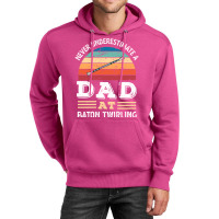 Funny Dad At Baton Twirling Fathers Day Gift Men N Unisex Hoodie | Artistshot