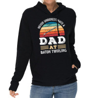 Funny Dad At Baton Twirling Fathers Day Gift Men N Lightweight Hoodie | Artistshot