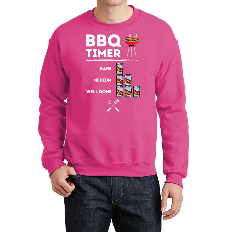 Beer Bbq Timer Trending Crewneck Sweatshirt by strosesimonsf | Artistshot