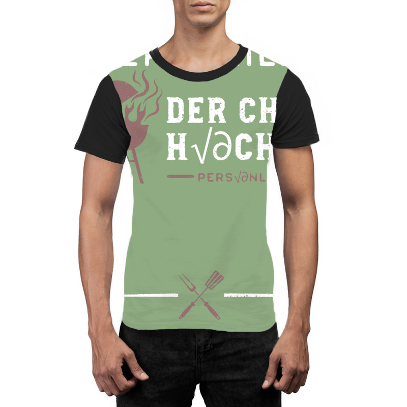 Hier Grillt Der Chef Hchst Persnlich Stars Graphic T-shirt by strosesimonsf | Artistshot